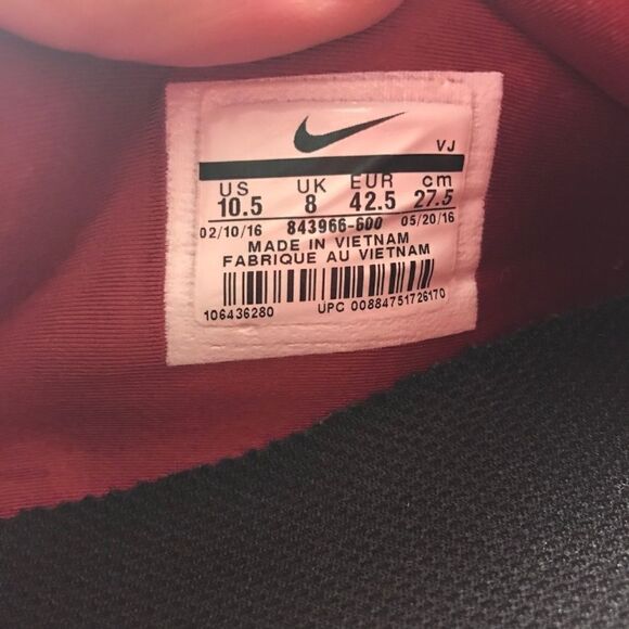 Rare NIKE Free Connect Burgundy Black 10.5 US Yoga - Picture 6 of 6